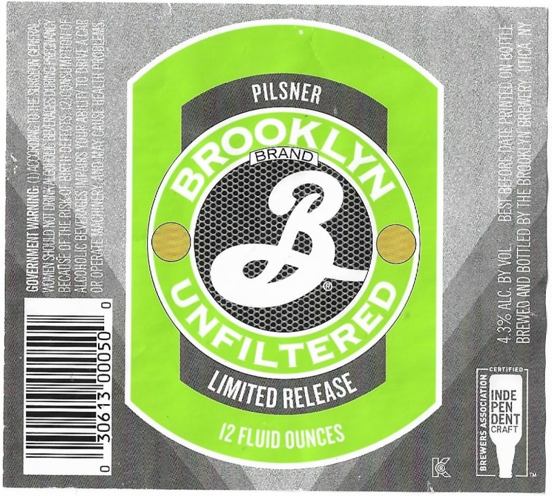 Brooklyn Unfiltered Pilsner