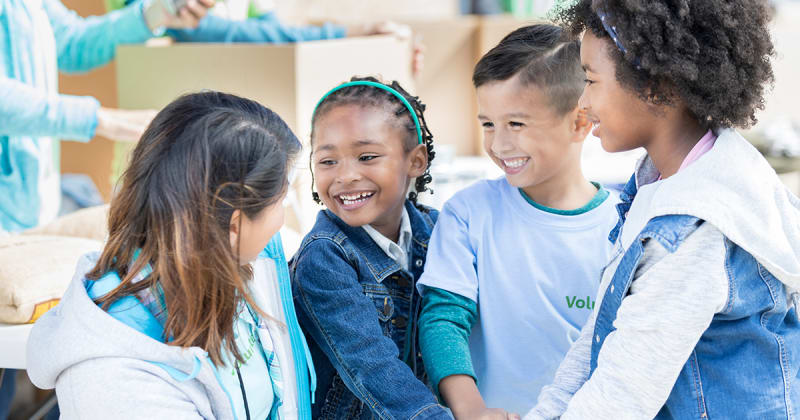 Volunteer at a local community center or after-school program