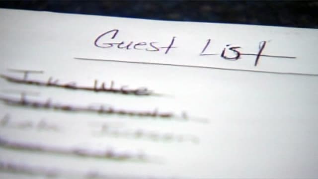 Finalize guestlist