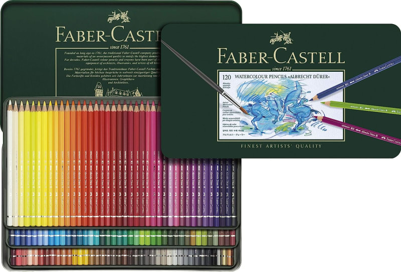 Albrecht Durer 120 Watercolor Pencil Set Tin