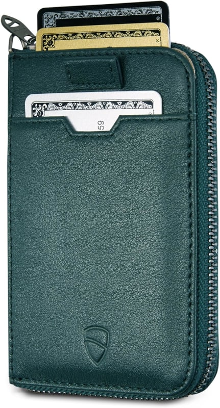 Vaultskin NOTTING HILL Slim Zip Wallet with RFID Protection