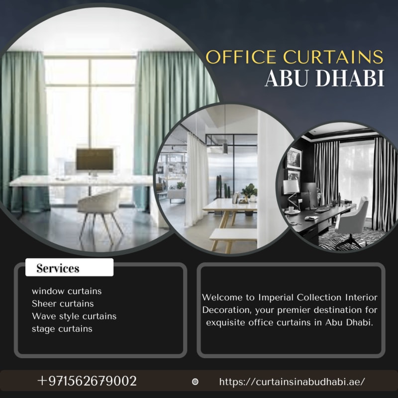 Office Curtains Abu Dhabi – The Ultimate Guide to Choosing the Best Office Window Treatments