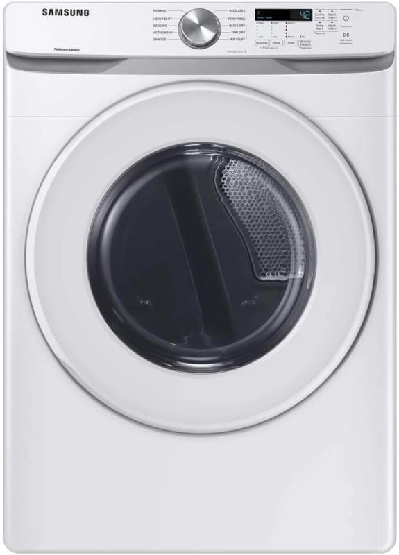 7.5 Cu. Ft. White Electric Dryer