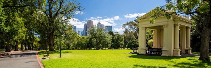 Explore the Fitzroy Gardens