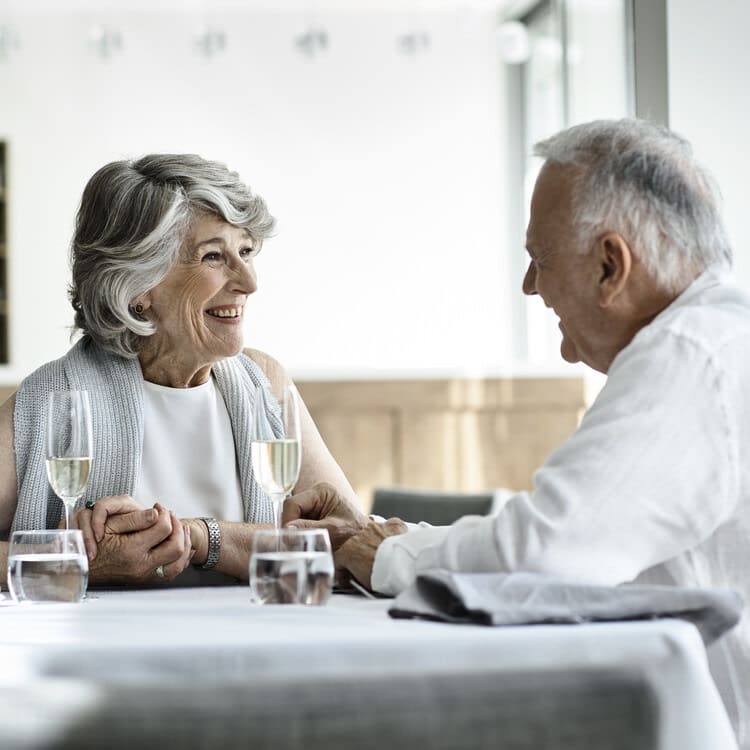 Volunteer at a retirement home and spend time with the elderly.