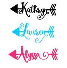 Personalized Name Decal