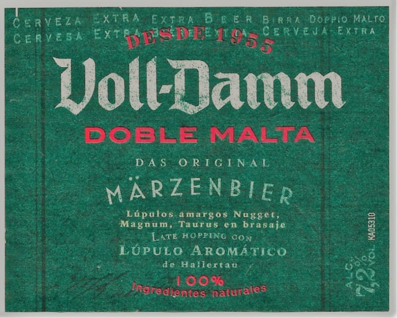 Voll Damm Doble Malta Marzenbier
