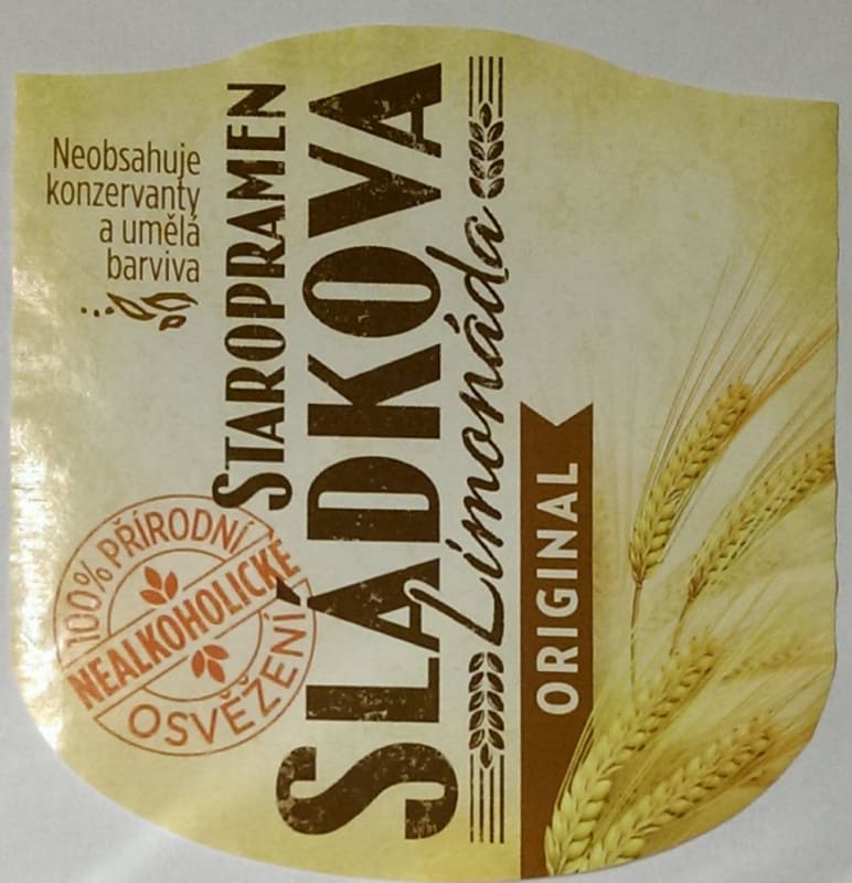 Staropramen Sládkova limonáda original 0.33l