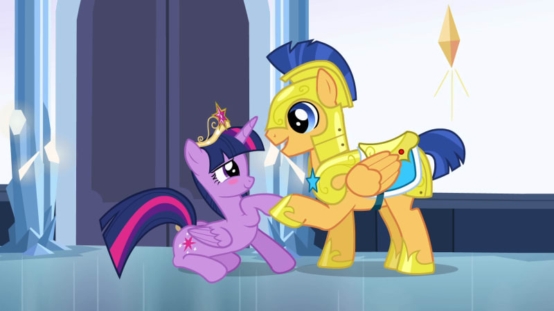 Twilight Sparkle and Flash Sentry