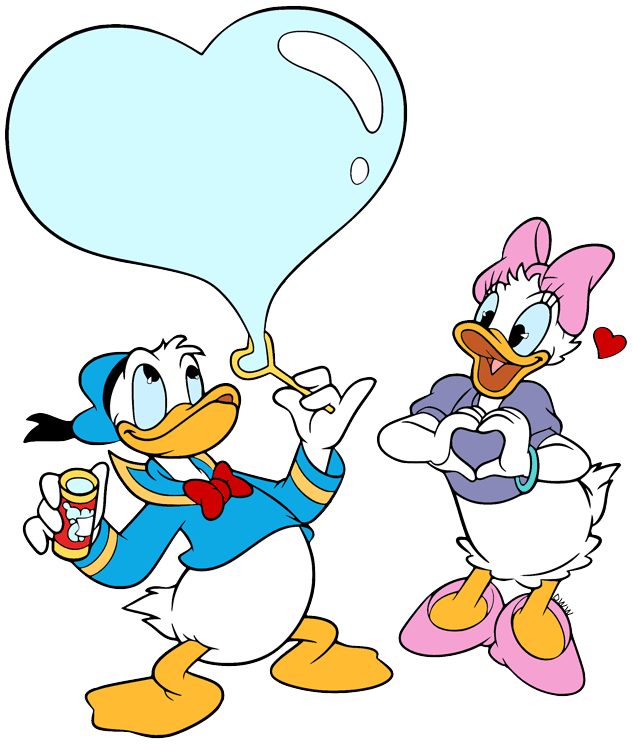 Donald and Daisy Duck