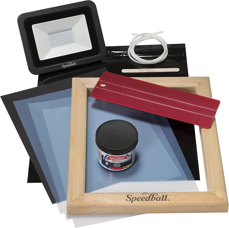 Speedball Advanced All-In-One Fabric Screen Printing Kit